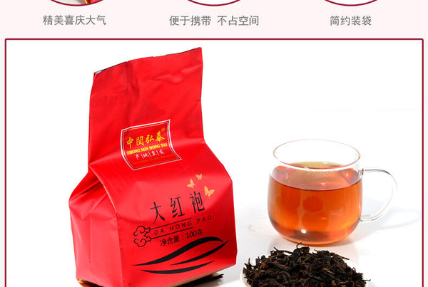 100g Tan Bei High-baked Da Hong Pao Tea Wuyi Big Red Robe Oolong Tea