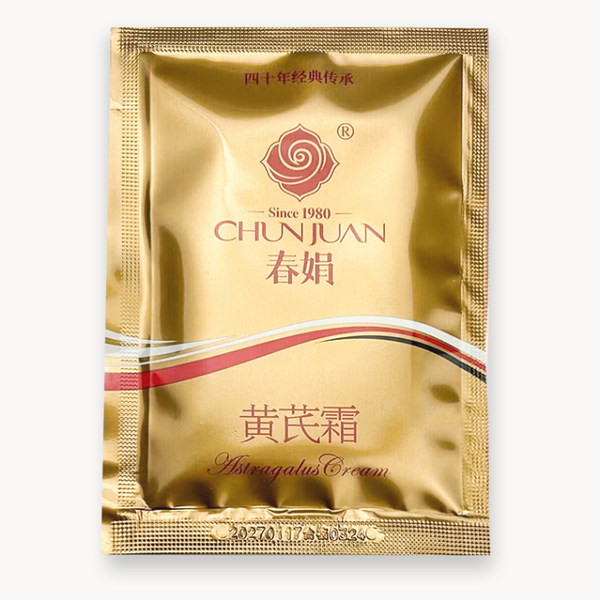 HelloYoung 中国春娟黄芪霜面霜护肤品30g Chunjuan Huangqishuang Natural Astragalus Herbal Facial Cream