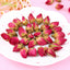 Chinese Flower Red Rose Bud Tea,Aroma Dry flowers, Floral Herbal Blooming Tea