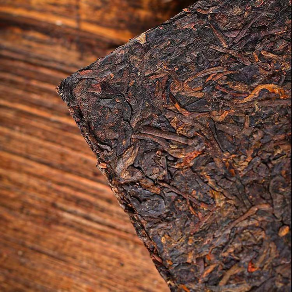 500g Pu-erh Ripe Tea Brick Iceland Old Tree Cooked Pu'er Tea Yunnan Pu-erh Tea