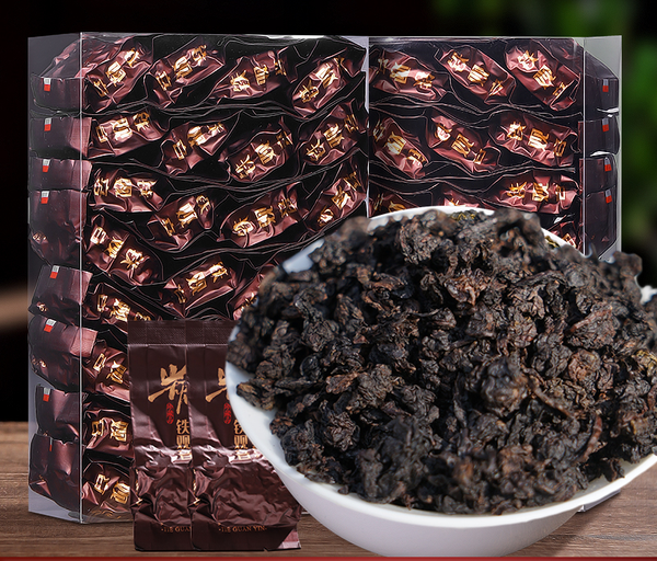 HelloYoung Anxi Black Dragon Roasted Oolong Tea Loose Leaf with Toasted Flavor AAAA
