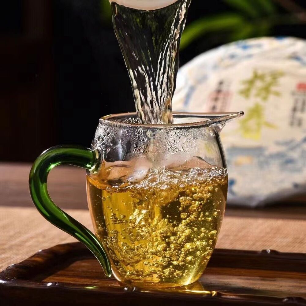 357g Yunnan Sheng Pu'er Tea Tanchun Pu-erh Raw Tea Cake Dingxing Puerh Tea