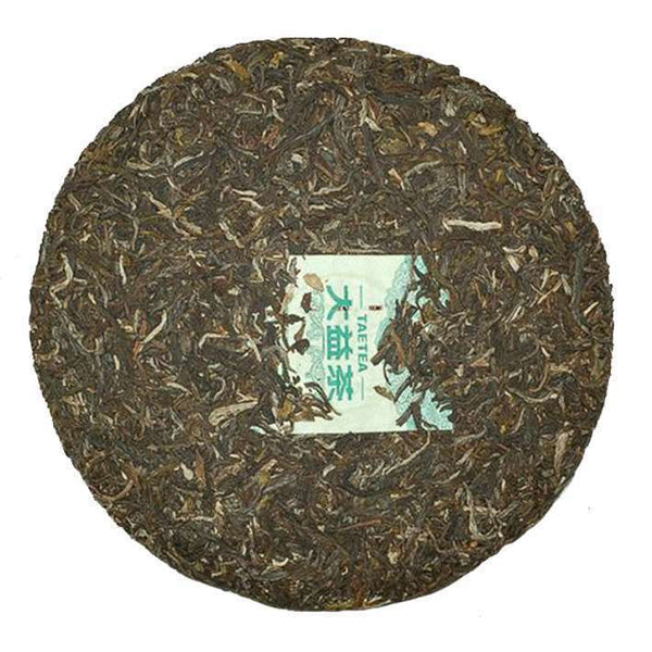 HelloYoung Dayi Spring of Menghai Raw Pu'er Tea TAETEA Shen Pu-erh Tea 357g Batch 201