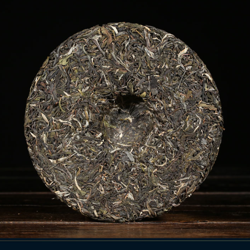 357g Yunnan Puerh Raw Tea Cake Deep Mountain Old Tea Pu-erh Tea Pu'er Green Tea