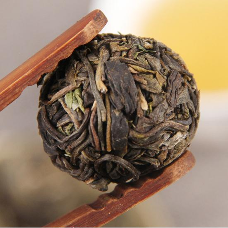 500g Yunnan Puerh Raw Tea Dragon Ball Pu-erh Shengcha Old Tree Pu'er Green Tea Secondary image