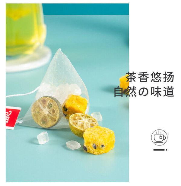 Kumquat Lemon Passion Fruit Cold Brewing Tea Fruit Tea  Fruit Tea 25 packs