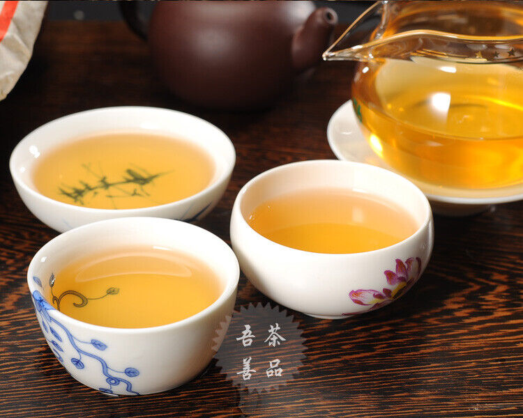 HelloYoung Spring Yi Wu Mountain Old Wild Tree Pu-erh Pu Er Pu'er Tea Raw Sheng 357g