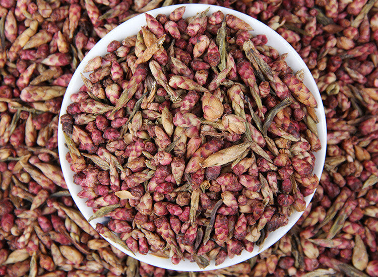 Big Snowy Mountains Wild Ancient Tree Red Que Zui Tea Pu-erh Tea Purple Bud 500g