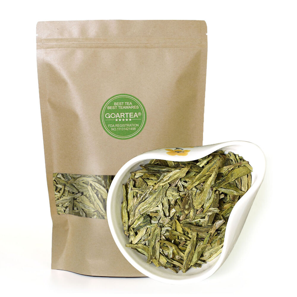 HelloYoung HELLOYOUNG 100g Top Xihu Longjing DragonWell Chinese Green Tea Spring Loose Leaf Main image