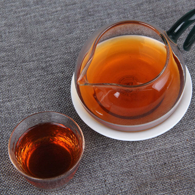 50g Yunnan Puerh Ripe Tea Yiwu Old Tree Pu-erh Cooked Tea Brick Pu'er Black Tea