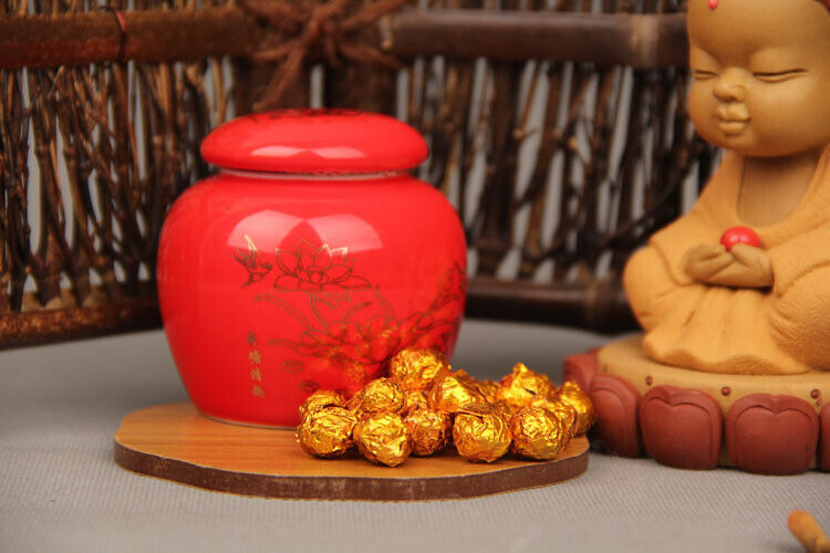 HelloYoung Chinese Chagao Ripe Pu-erh Tea Extract Puer Tea Cream * Cha Gao 40g * Cha Zhen