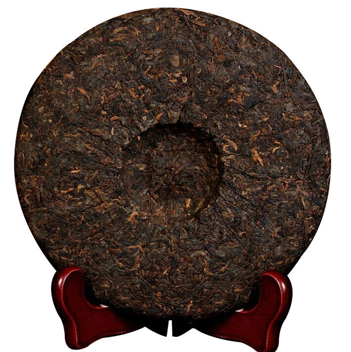 HelloYoung Chen Xiang * Year Yunnan LongRun Tea Aged Pu-erh Tea Cake Pu'er Ripe 357g