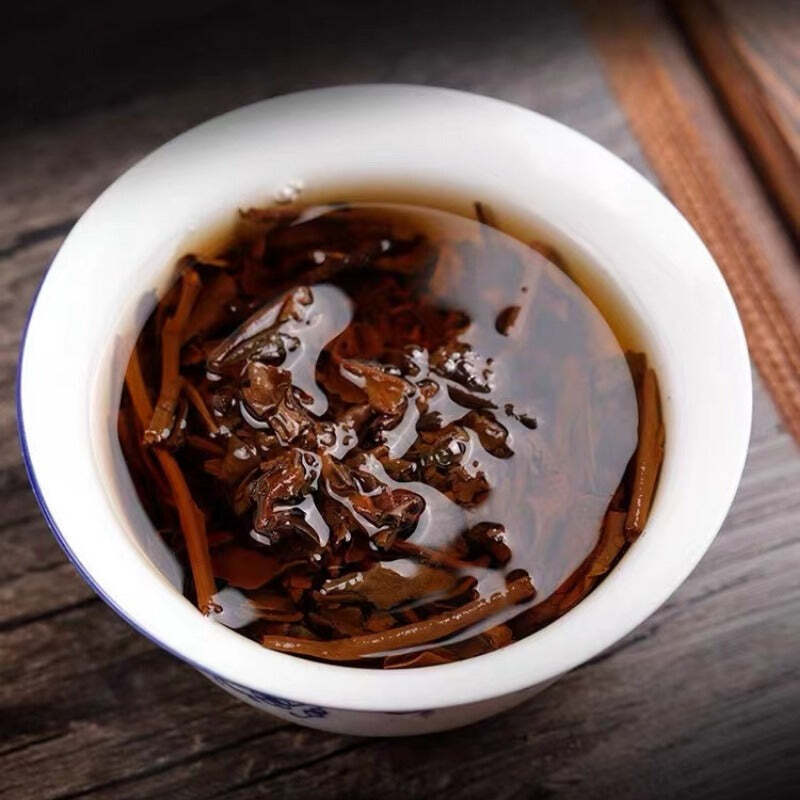 250g Aged Puerh Ripe Tea Brick Authentic Super Grade Yiwu Old Shu Pu'er Tea