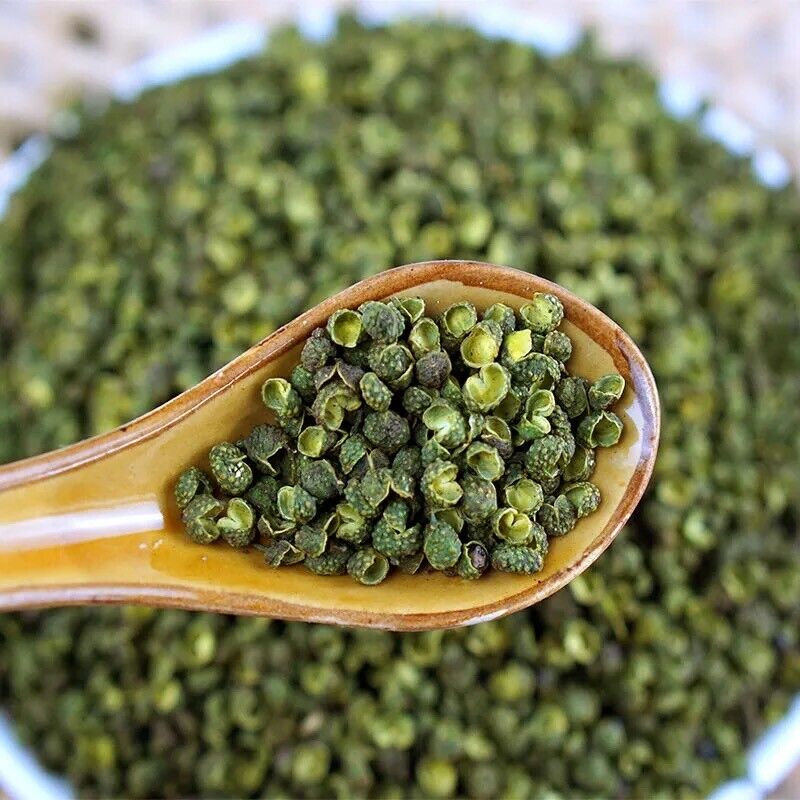 HelloYoung High Quality Dried Sichuan Green Pepper Chinese Prickly Cooking Seasoning 四川青麻花椒
