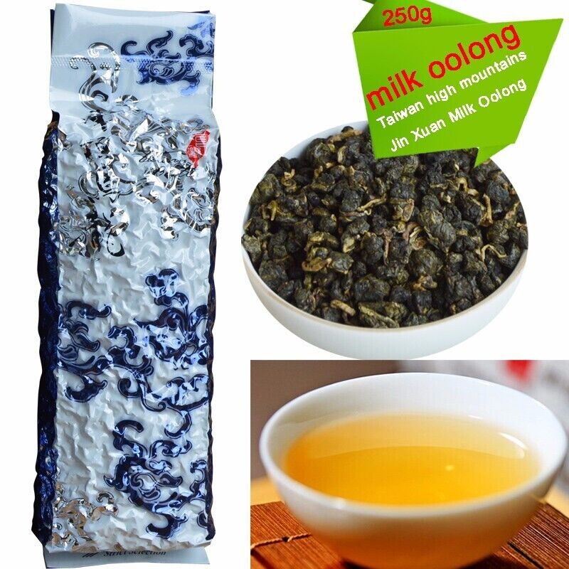 HelloYoung Fresh Milk Oolong Tea High Quality Green Tea Organic Taiwan JinXuan Wu Long 250g Secondary image