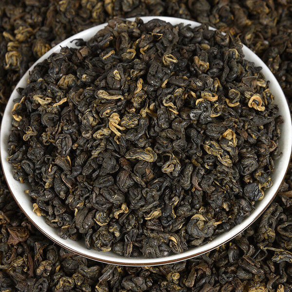 HelloYoung TeaDian Hong Tea Dianhong Yunnan Black Tea Dian Hong Snail FengQing Chinese Tea