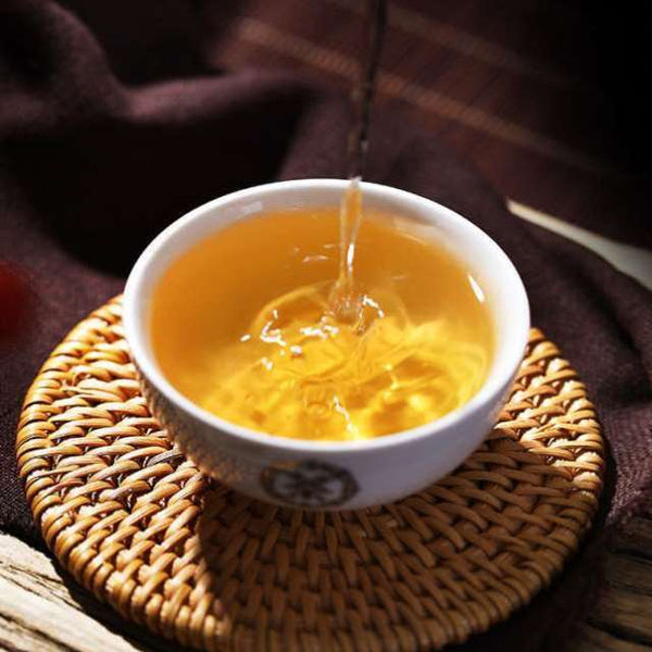 HelloYoung ChinaTea Zodiac Pig Pu'er Tea Raw 357g Menghai Big Leaf Green Cake Shen Tea