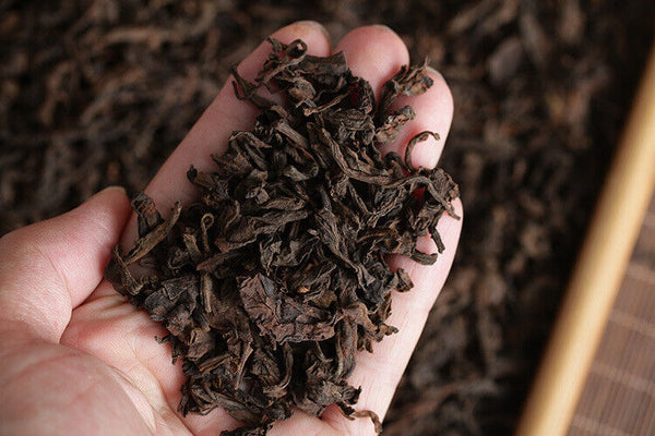 HelloYoung Yunnan Puerh Tea Zhang Xiang Ancient Tree Puer Loose Ripe Basket Pack 300g