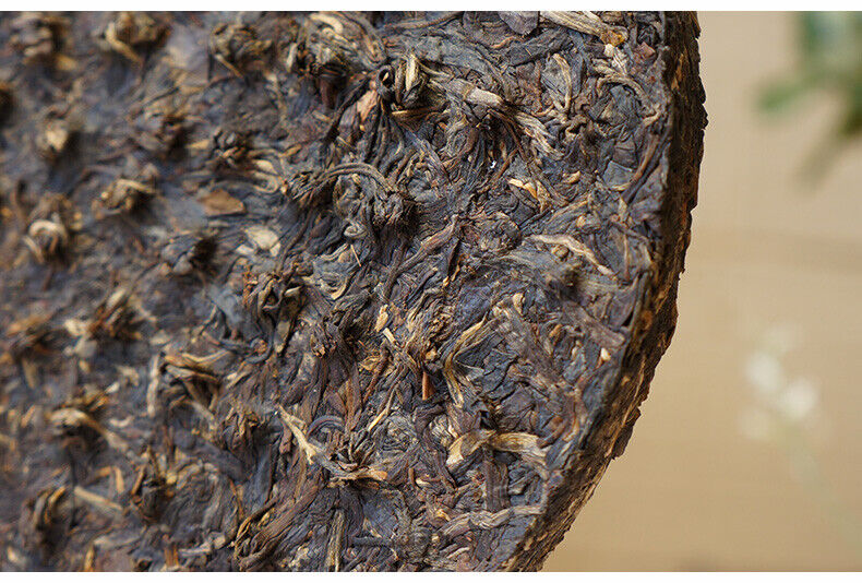 HelloYoung Xia Guan Yunnan Bulang Old Tree Sheng Puer Raw Puerh Tea Iron Cake 357g