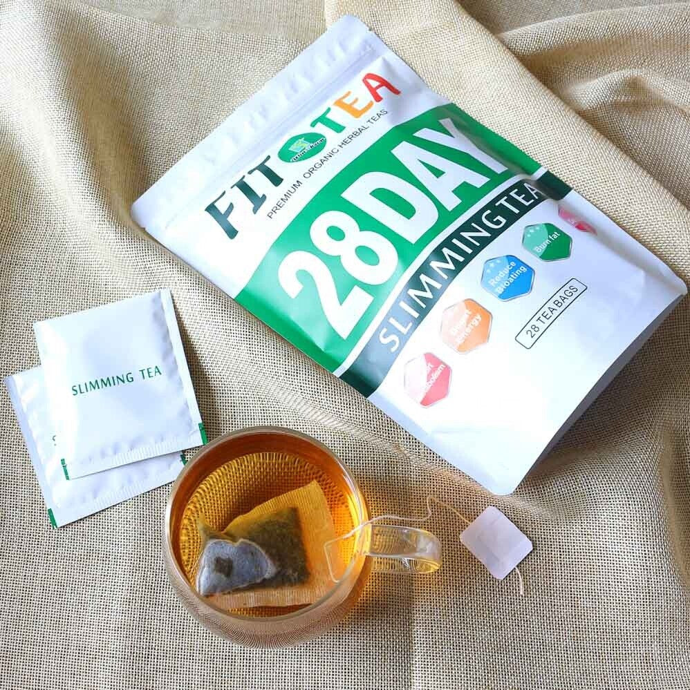 28 Day Flat Tummy Tea Herbal Detox Slimming Tea Weight Loss 3g*28 Sachets/Bag