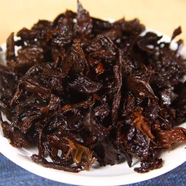 Cooked Pu-erh Tea Brick  250g/8.8oz Menghai Puerh Ripe Tea Old Pu'er Black Tea