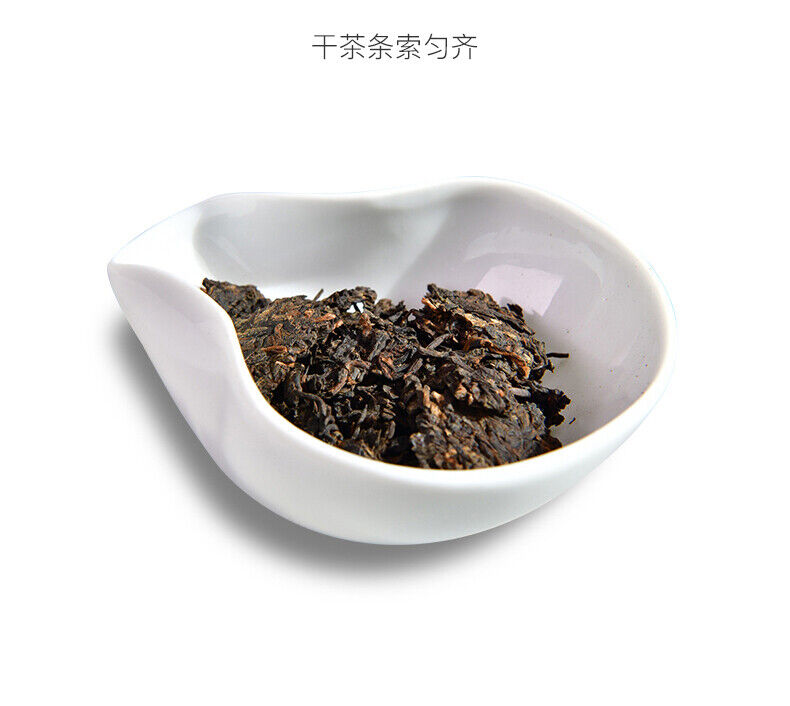 HelloYoung TeaTIAN CHUN * TAETEA Menghai Dayi Pu-erh Ripe Cake Organic Black Tea 300g Box