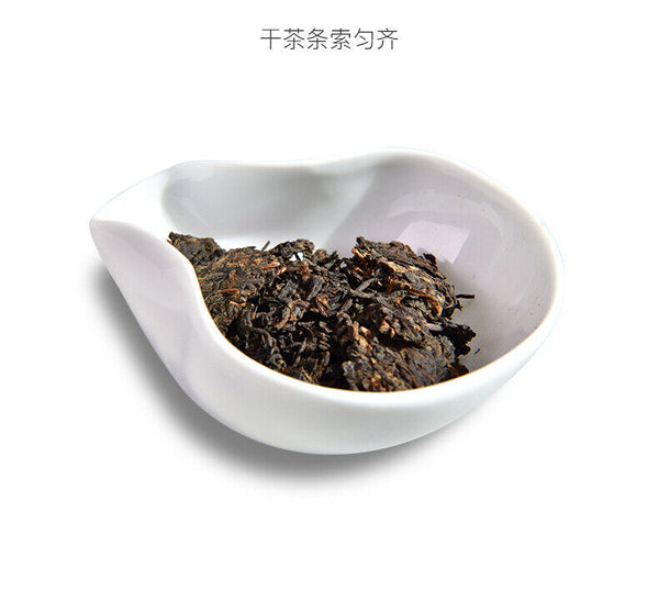 HelloYoung TeaTIAN CHUN * TAETEA Menghai Dayi Pu-erh Ripe Cake Organic Black Tea 300g Box