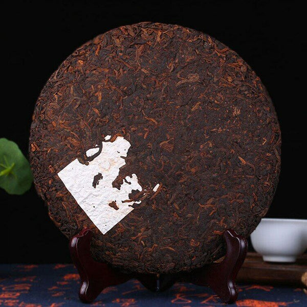 HelloYoung Yr Yunnan MengHai Heaven Earth 726 Ripe Puer Tea Cake Pu-erh Cooked 357g