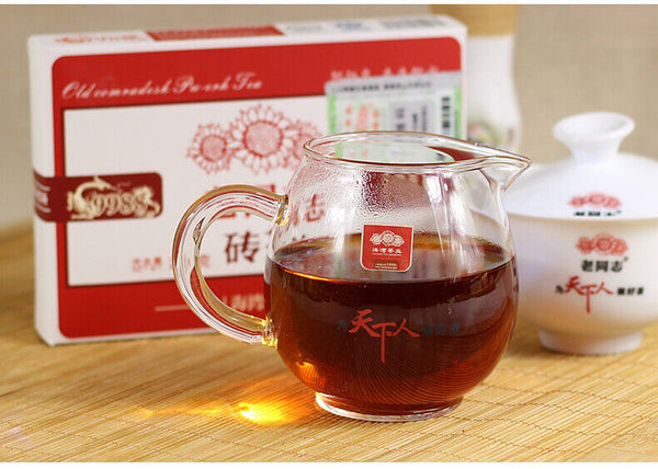 HelloYoung 9988 * Puer Brick Tea Ripe Pu Er LaoTongZhi Haiwan 250g Shu Puerh 171 Batch