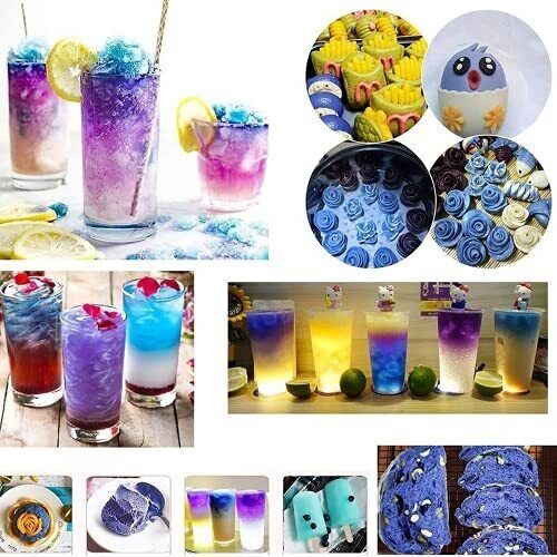 Naturally Produced Blue Butterfly Pea Flowers Tea 500g Premium Dried Flowers