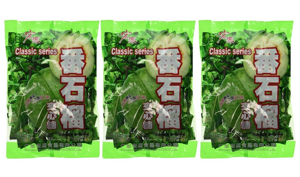 350g Casual Snacks Classic Series Chinese Hard Guava Candy 12.3 oz 120 pieces Main image