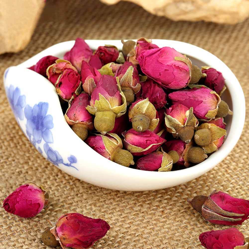 HelloYoung Rose Tea Rose Bud Tea Natural Blooming Flower Tea to Lose Weight