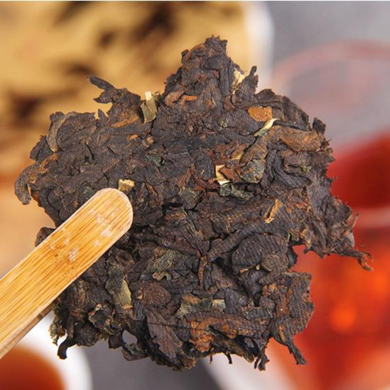 Thé Puerh cuit du Yunnan 710g riz gluant, parfum pu-erh gâteau au thé mûr Pu'er