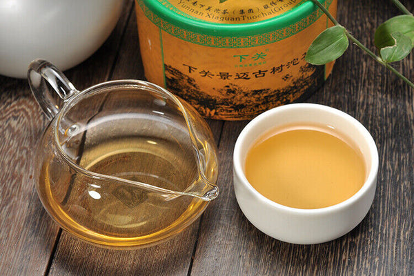 HelloYoung Jingmai Mountain Old Tree Tuocha * Xiaguan Tou Cha Raw Puer Tea Pu'er 100g
