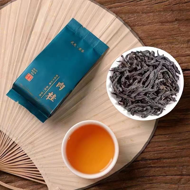 500g Wuyi Rougui Oolong Tea Cinnamon Black Tea Loose Leaf Chinese Red Tea Bagged Main image