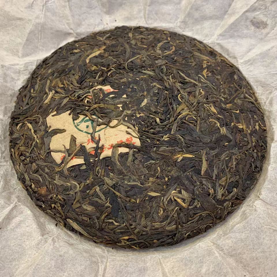 357g Yunnan Pu'er Tea Bnazhang Aged Tree Puerh Raw Tea Cake Old Pu-erh Tea