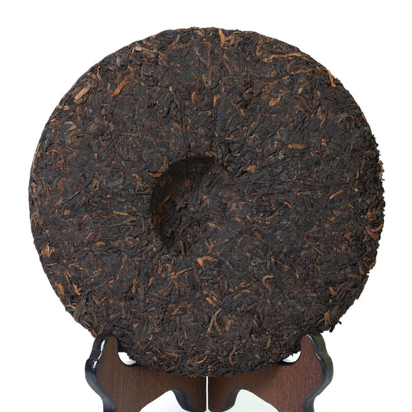 357g  Puerh Puer Ripe Tea Cake Yunnan Gold Medal Gongting Golden Buds Pu'er Tea