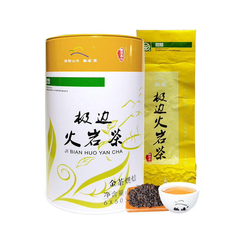 HelloYoung JI BIAN HUO YAN CHA JIN CHA Roasted Yunnan Organic High Mountain Oolong Tea 300g Main image