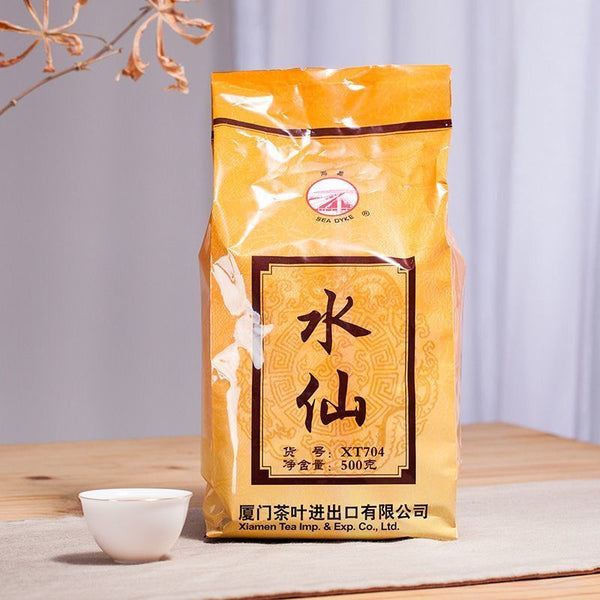 HelloYoung Sea Dyke Brand XT704 Shui Xian Rock Tea YanCha China Fujian Oolong Tea 500g Bag