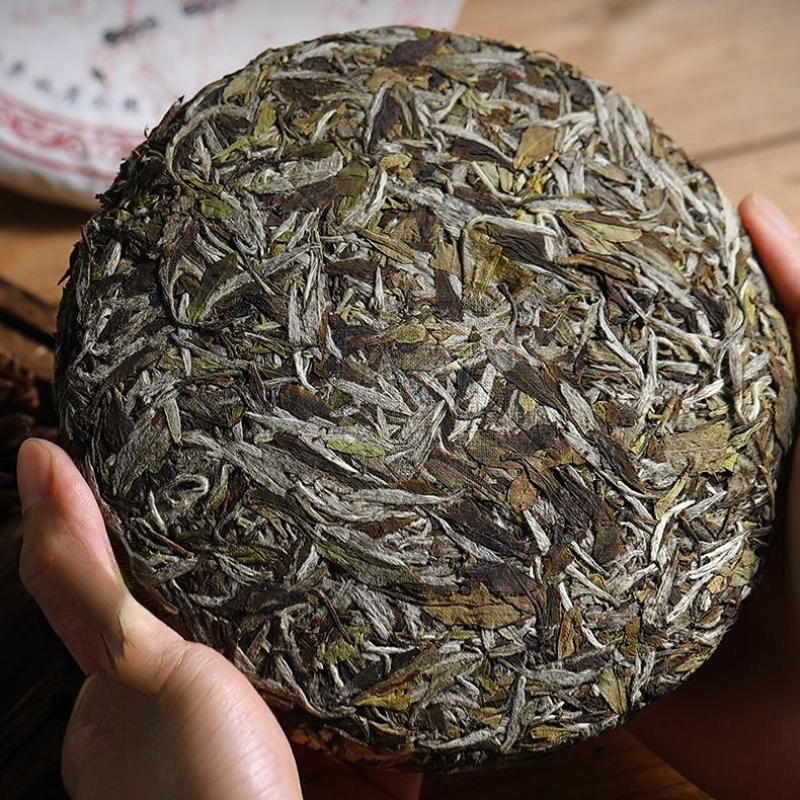 300g Fuding White Tea Fanxi White Peony White Tea Cake Organic Spring Flower Tea Secondary image