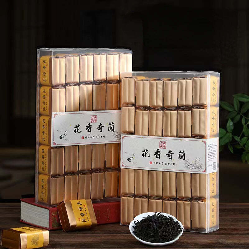 Special Grade Qilan Oolong Tea Chinese Tea Wuyi Rock Tea Handmade Black Tea 500g