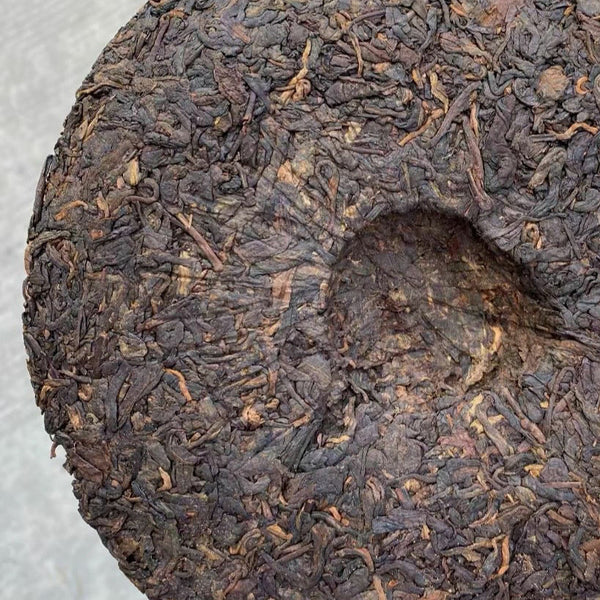 1998 CNNP Zhong Cha Yellow Label Yunnan Chitsu Pingcha Puer Pu'er Tea Ripe 357g