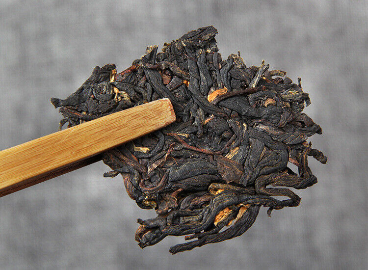 HelloYoung TeaYunnan Old Tree Black Chinese Tea Dianhong Feng Qing Red Black Tea Cake 357g