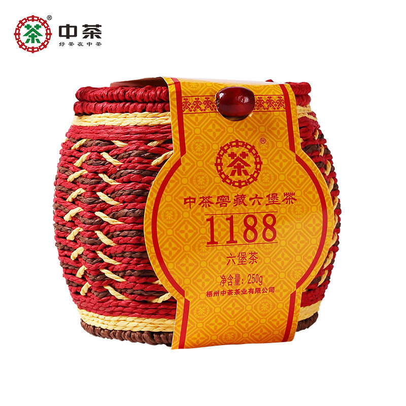 Liu Pao Loose Tea 250g CHINATEA Liubao 1188 1st Grade Liu Bao Hei Cha Dark Tea
