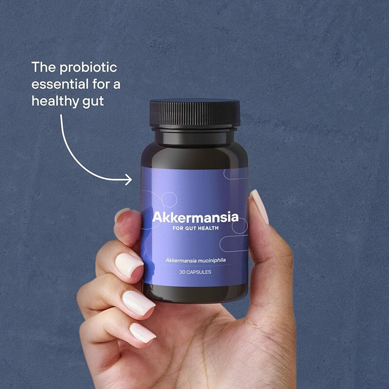 New Formula Akkermansia Muciniphila Probiotic 30 Caps  Gut Health Support,