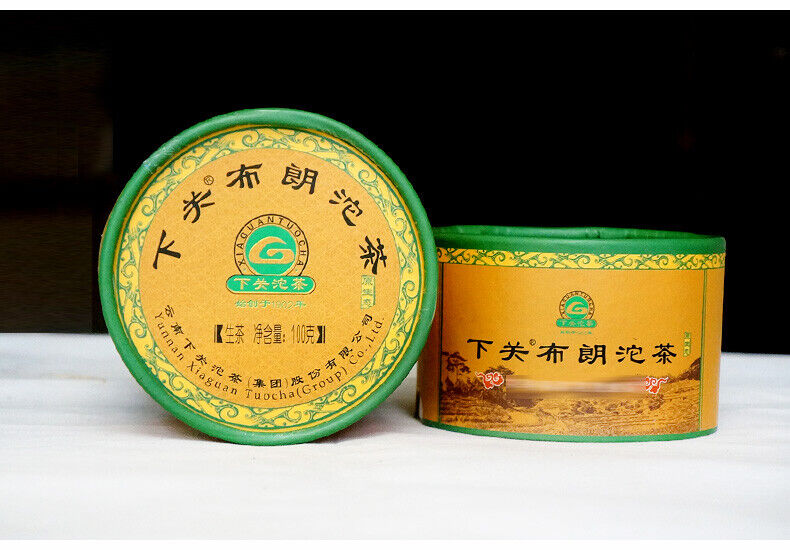 HelloYoung Bulang Ancient Tree Puerh Shen Xiaguan Tuocha Pu'er Tea Raw Tea 100g Box