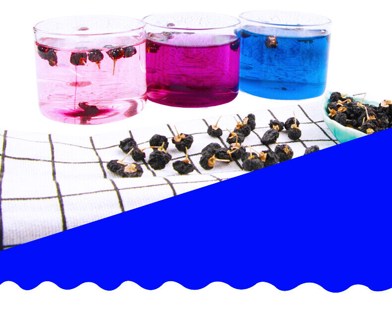 HelloYoung Organic Natural Black Goji Berry Dried Lycii Wolfberry Lycium Ruthenicum 250g