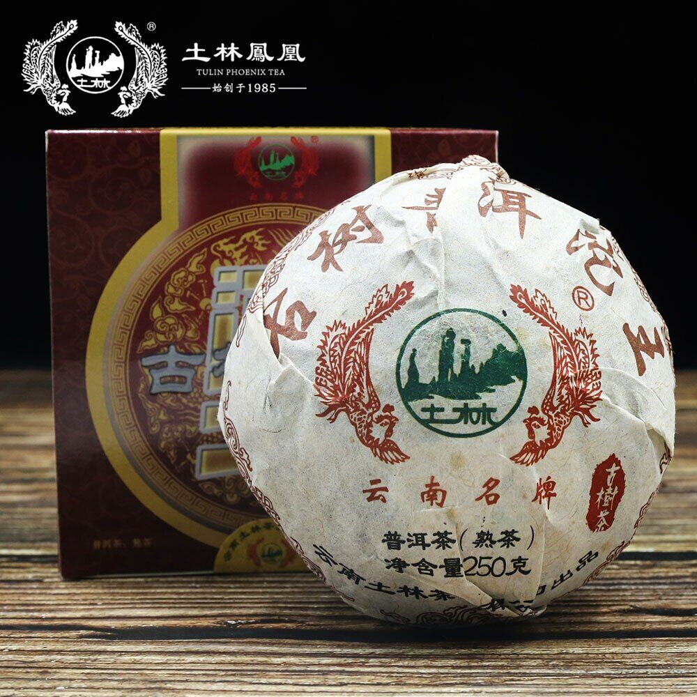HelloYoung TuLin Phoenix Shu Puerh "Ancient Tree Puer" King of Tuocha 250g