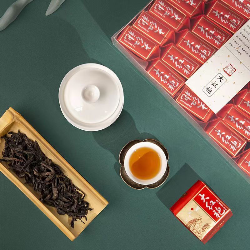 250g Da Hong Pao Chinese Wuyi Rock Tea Oolong Tea Chinese Black Tea Loose Leaf Main image