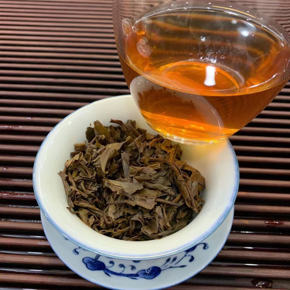357g Yunnan Pu'er Tea Bnazhang Aged Tree Puerh Raw Tea Cake Old Pu-erh Tea